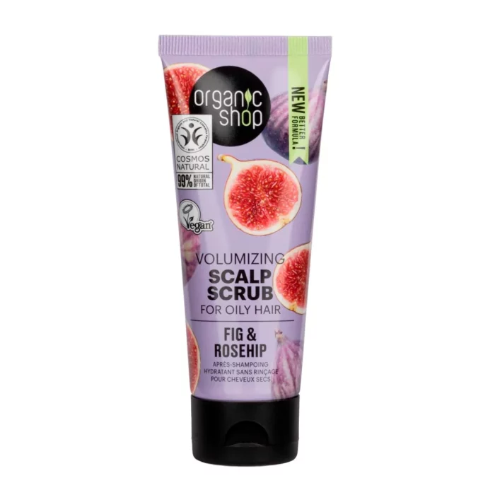 EXFOLIANTE DE CUERO CABELLUDO COLUMINIZADOR PARA CABELLO GRASO HIGO Y ESCARAMUJO