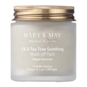 2026/04/1000479437.jpg Mary&May - Mascarilla de arcilla calmante con árbol de té CICA - 125 g