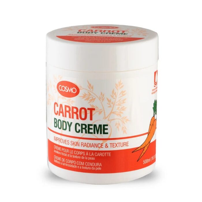 CARROT BODY CREAM – 500ML  (COSMO SERIES)